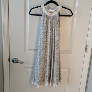 Silk-tie dress